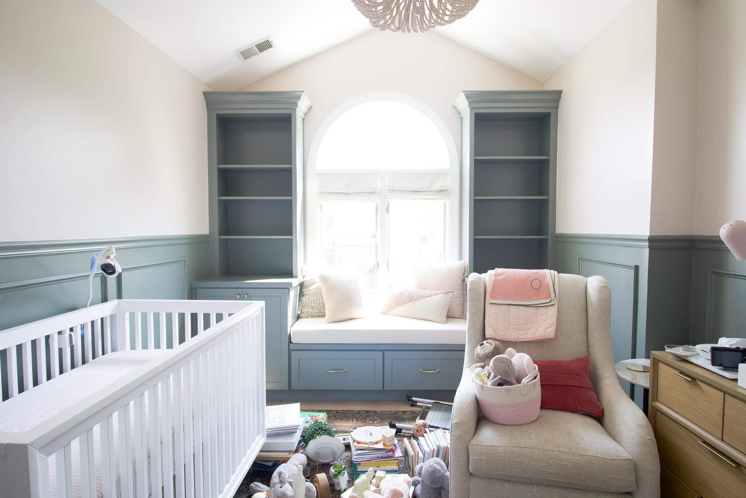 Start with a clean slate when decorating shelves