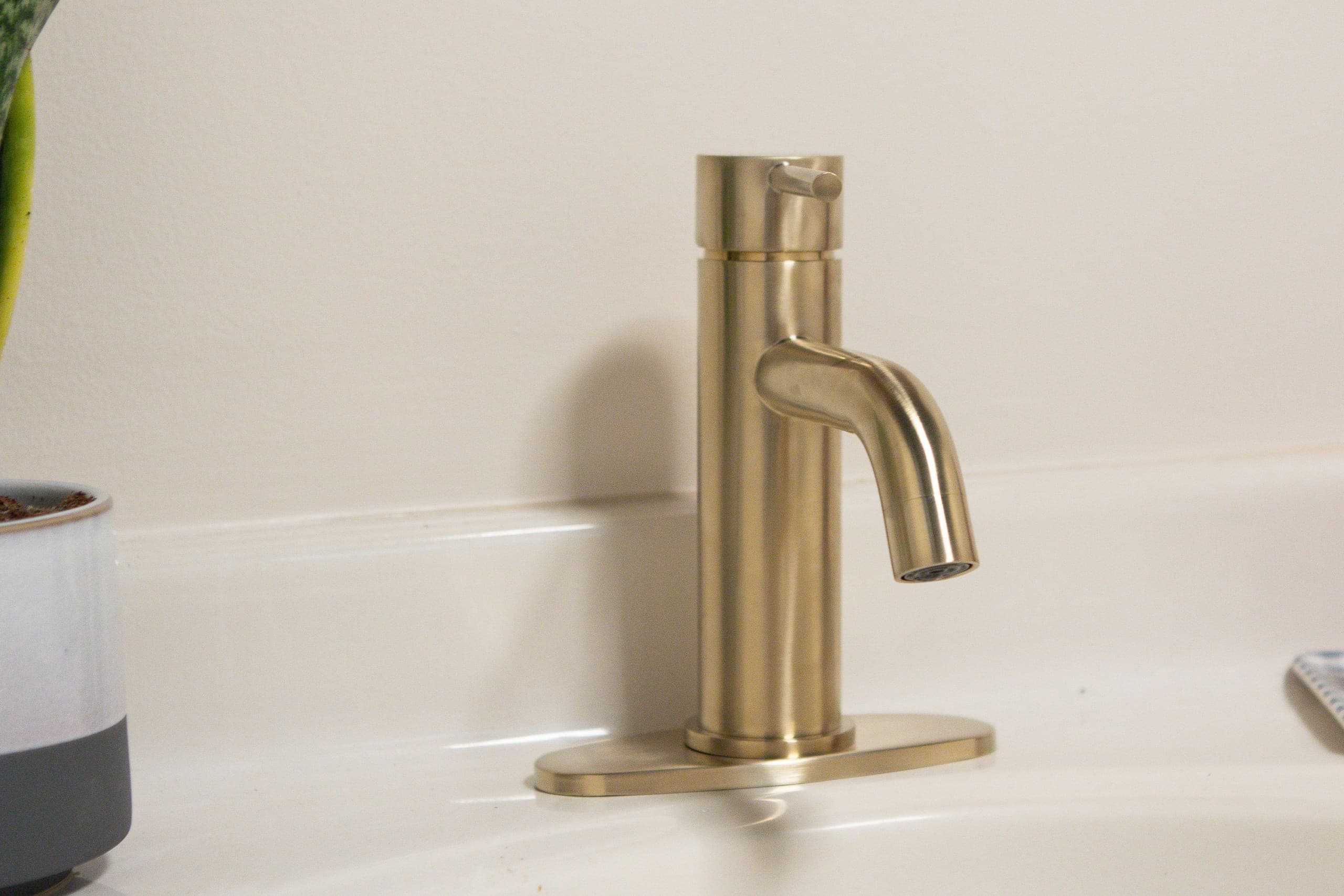 My new bathroom faucet 