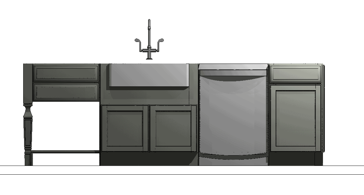 New kitchen island design plan