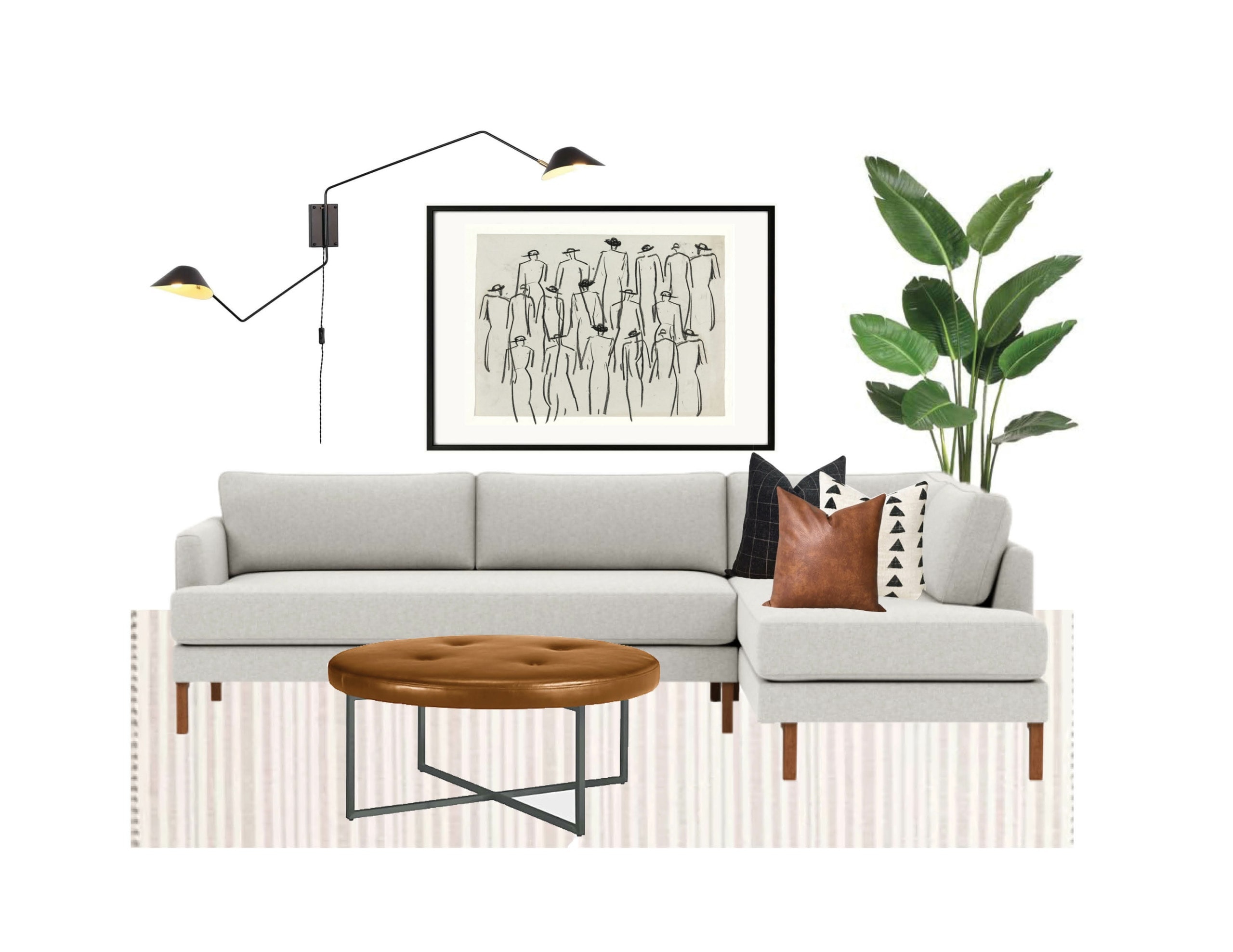 Creating a mid-century modern spanish bungalow