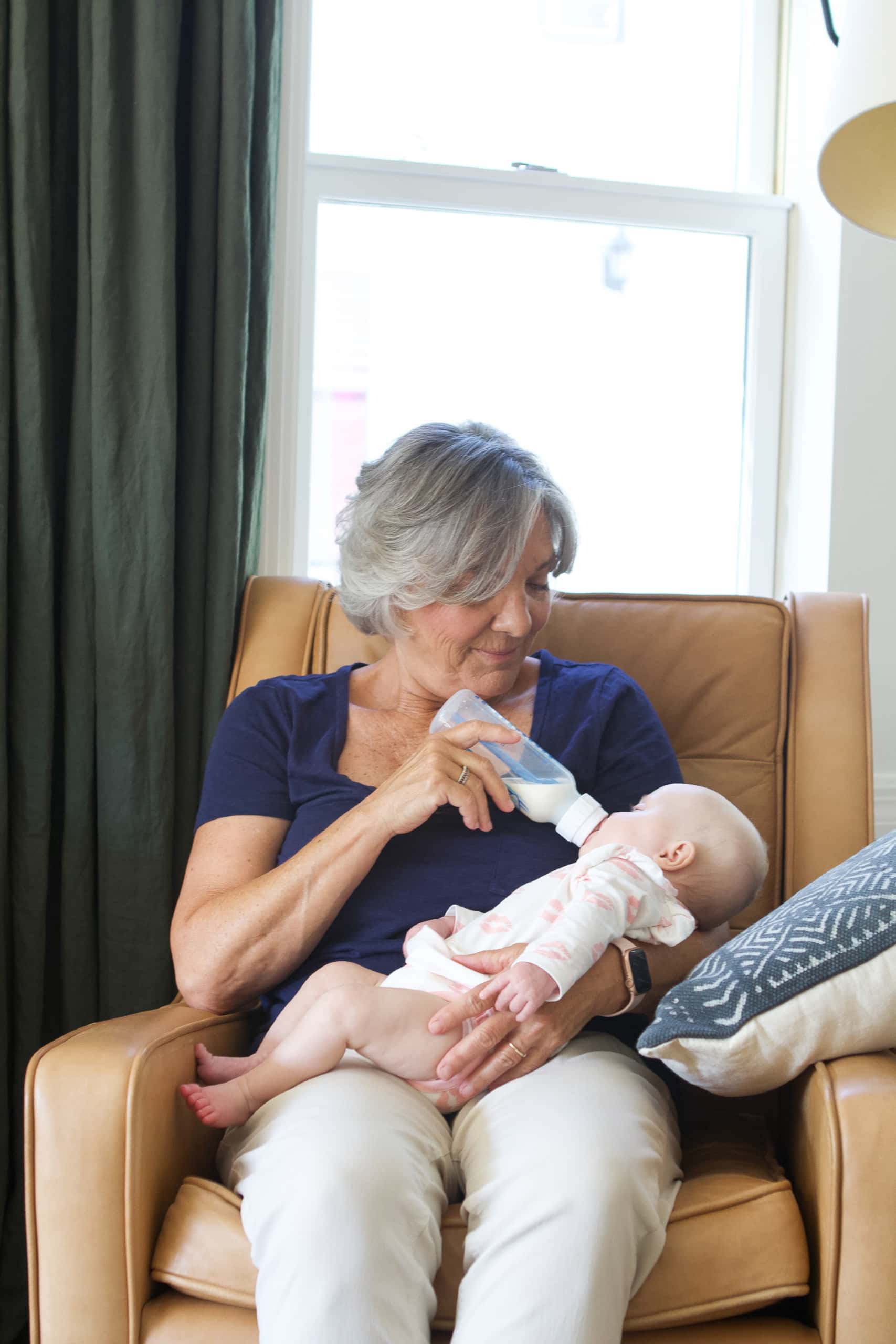 Jan feeding Rory