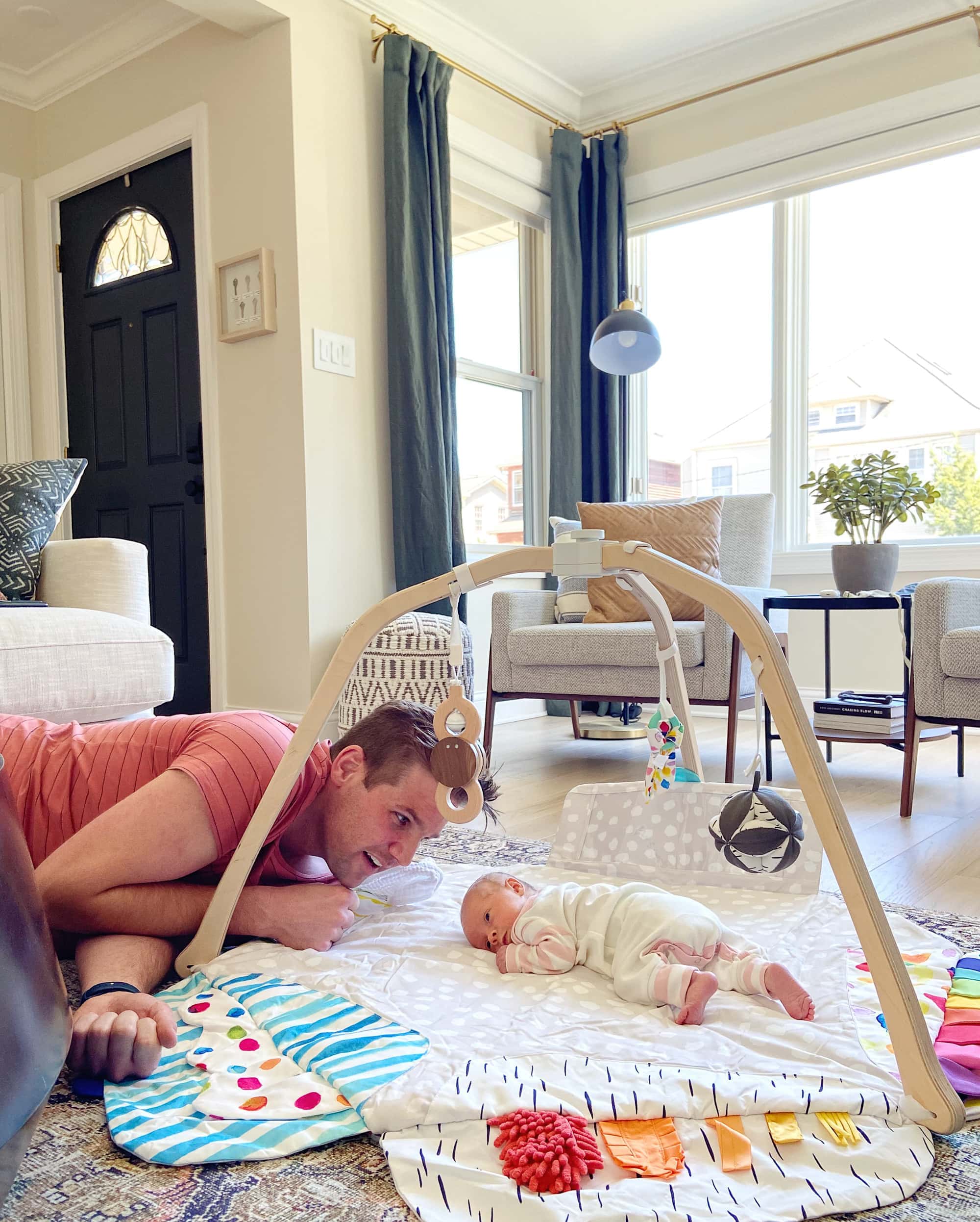 Finn playing with Rory