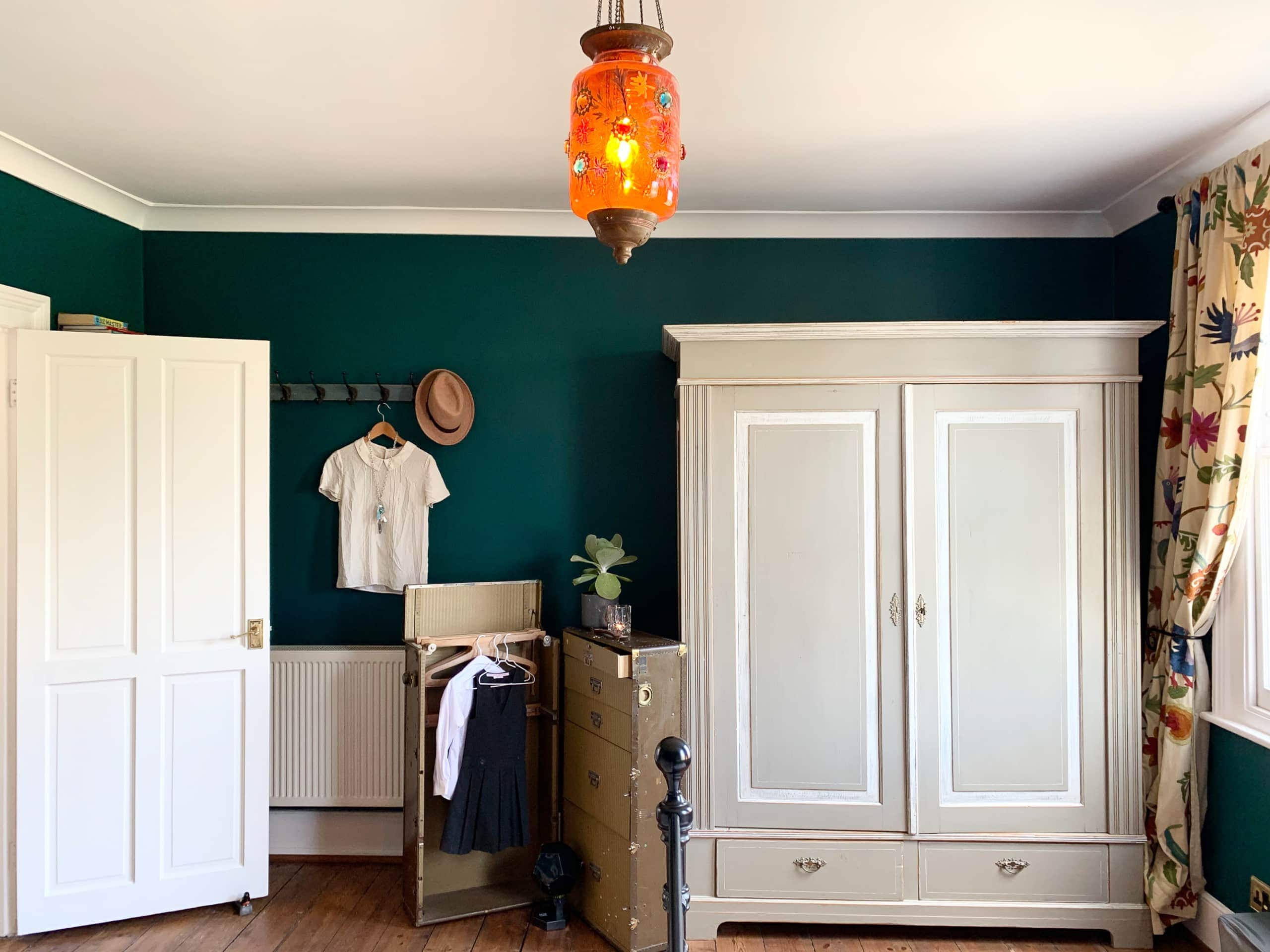 Wardrobe in a master bedroom