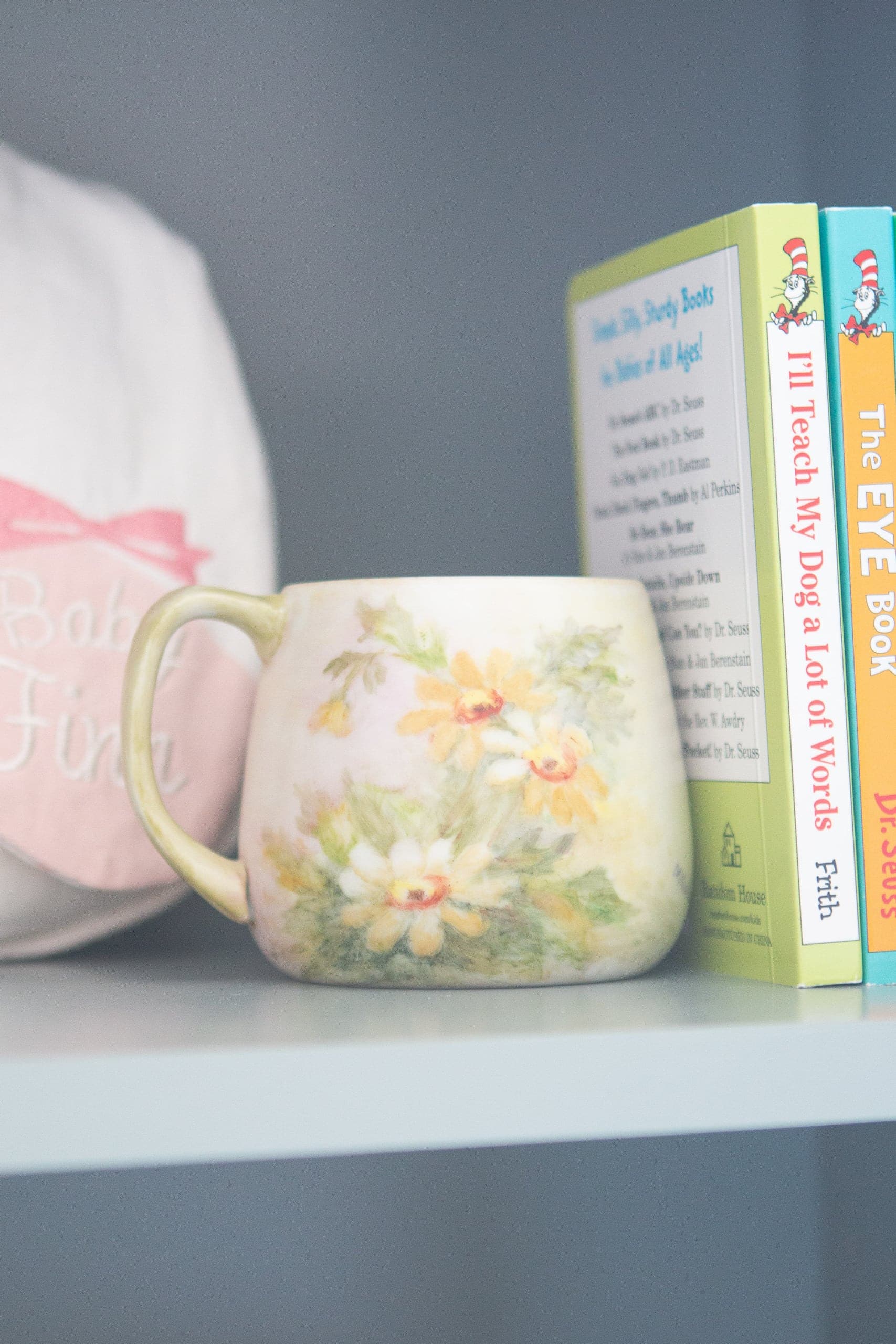 Teacup painted by my great-grandmother