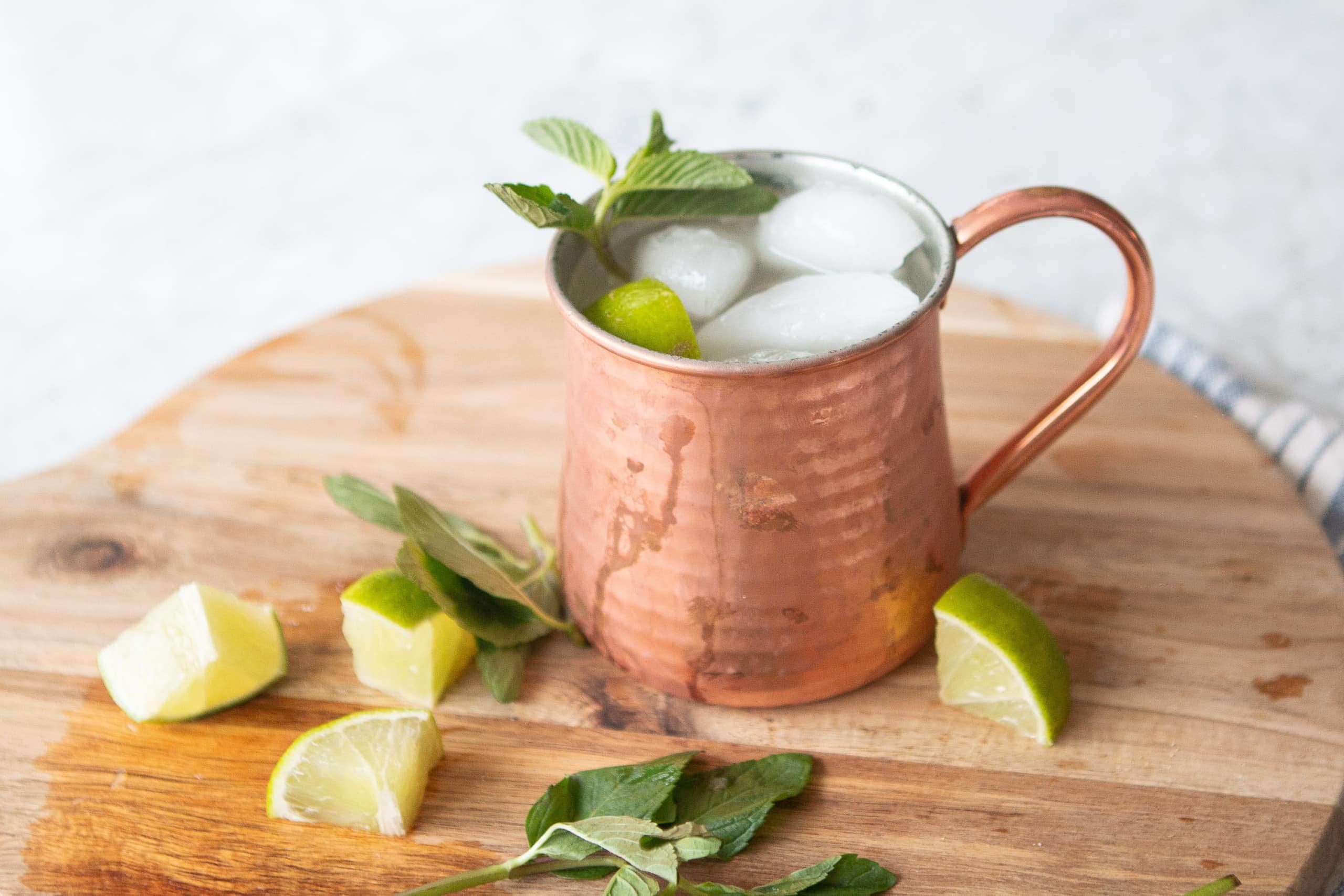 How to make a mocktail mule to drink during pregnancy