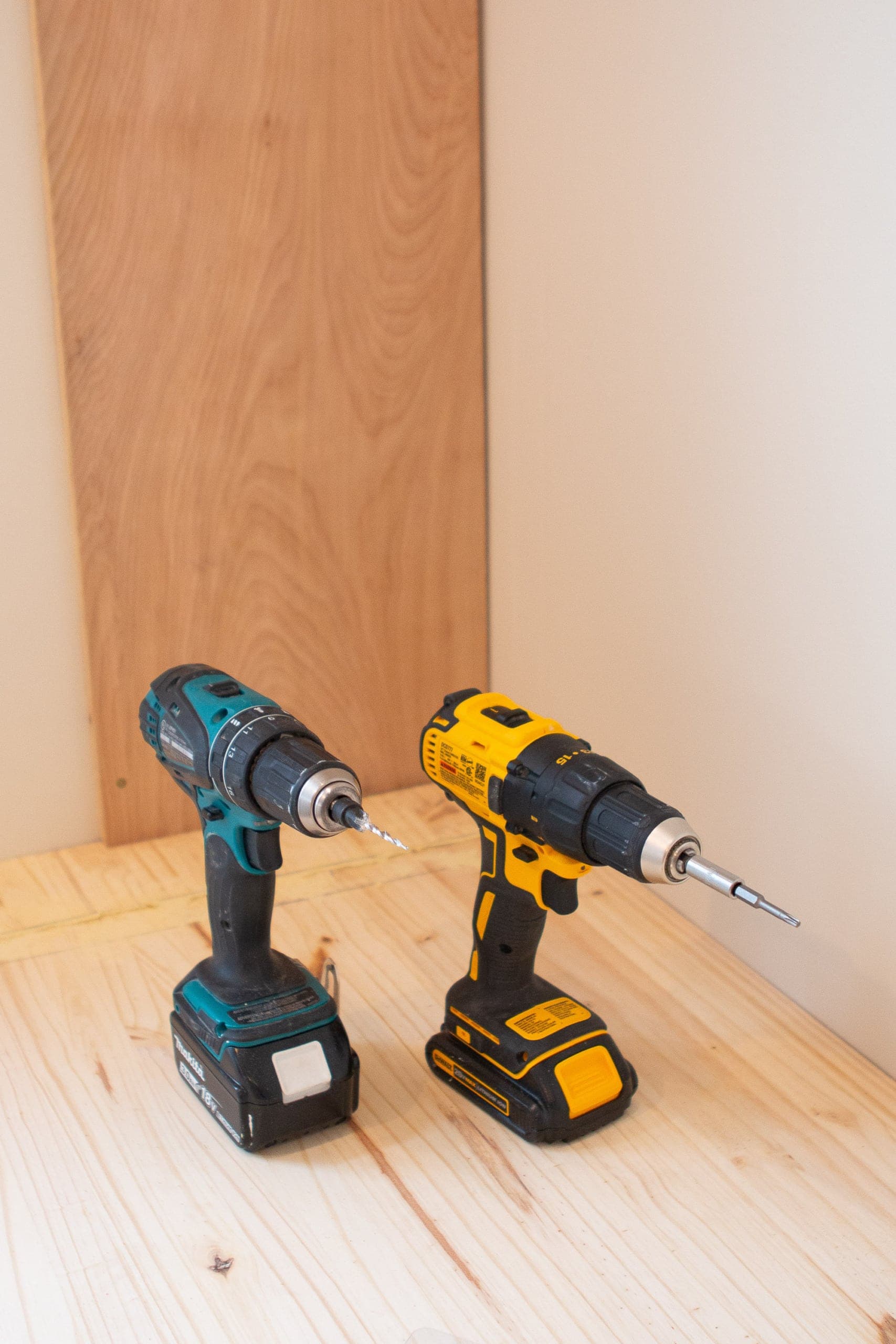 Using power drills