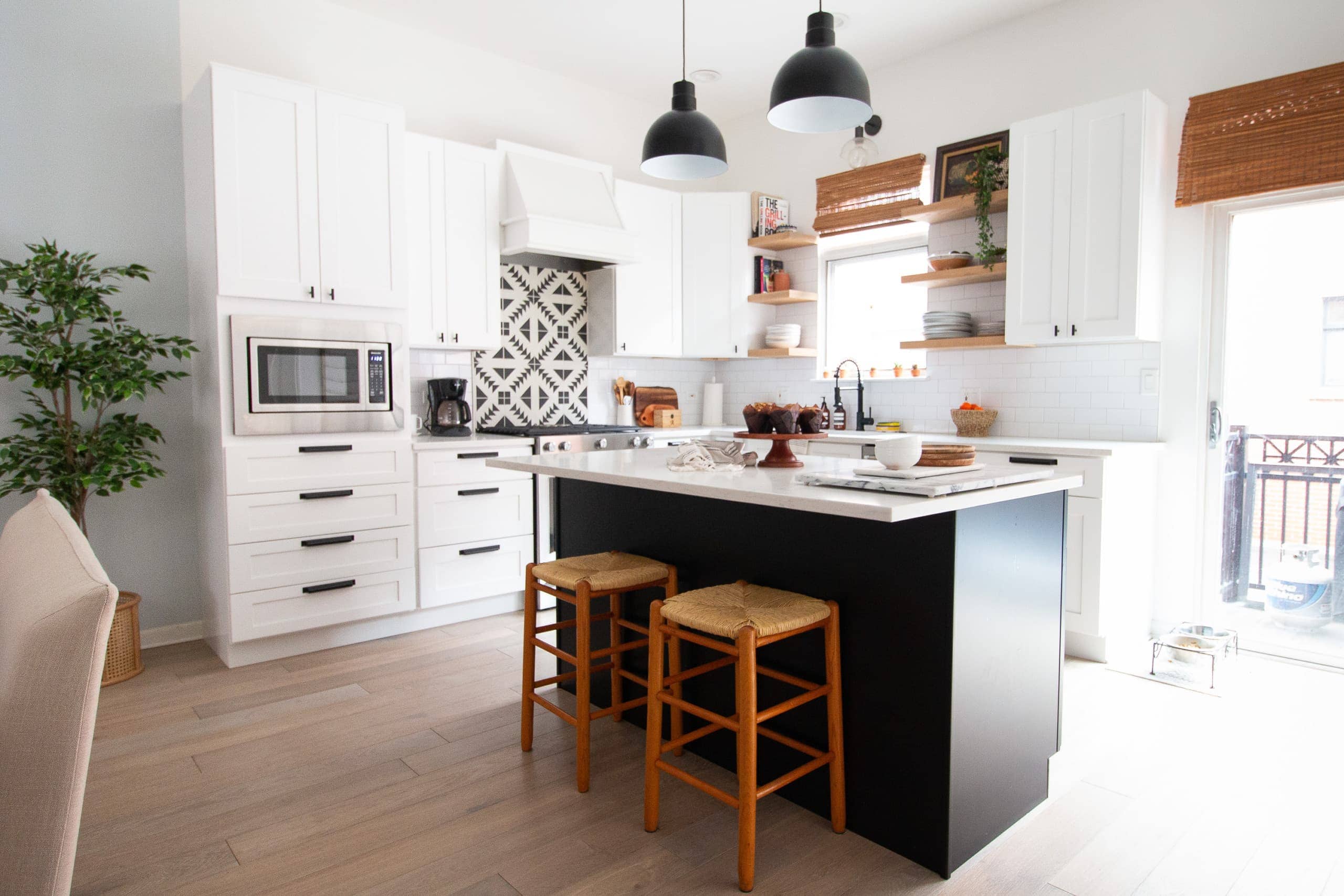 DIY kitchen in a Chicago townhome