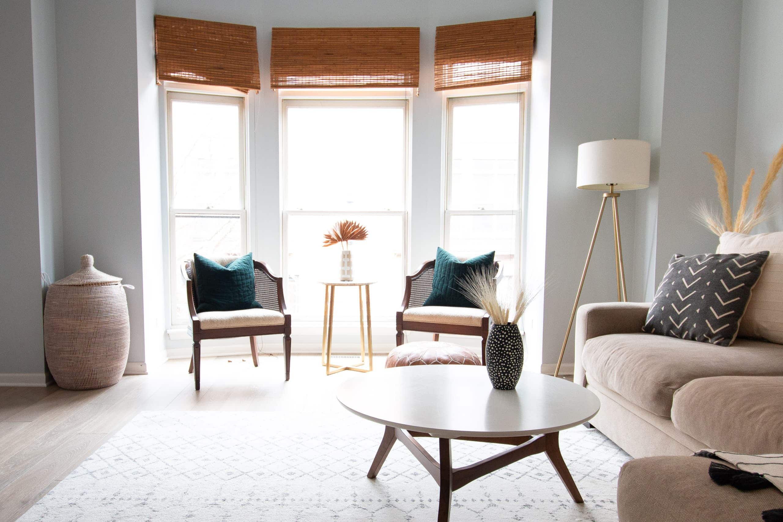 Chairs in a living room