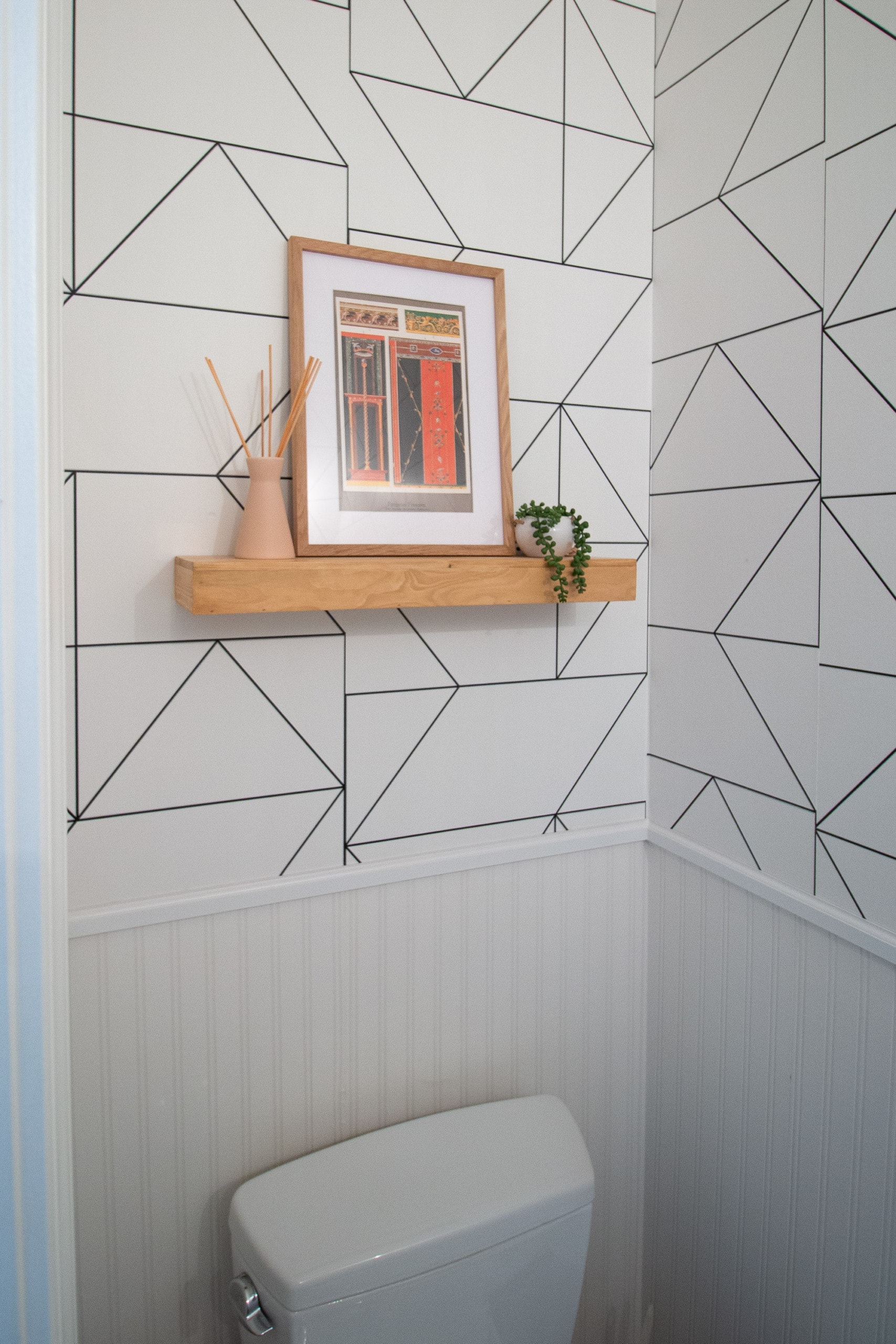 Powder room DIY project