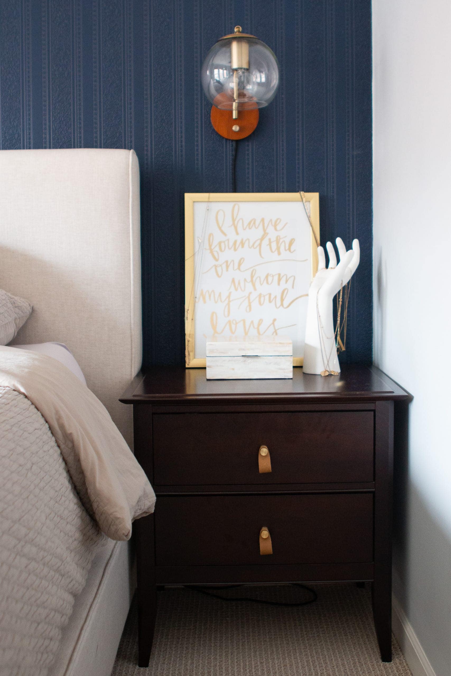 Nightstand styling