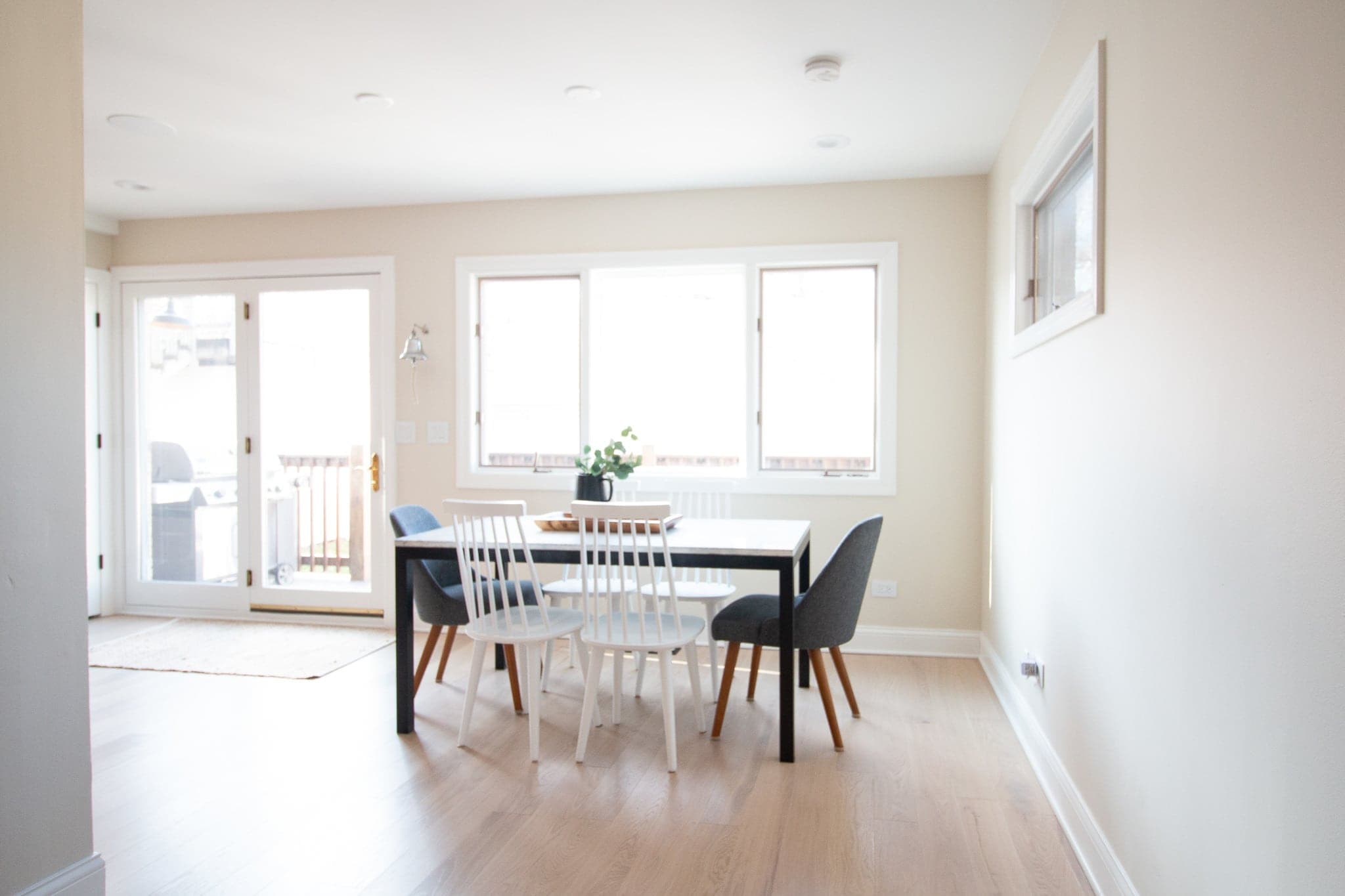 Our dining room table