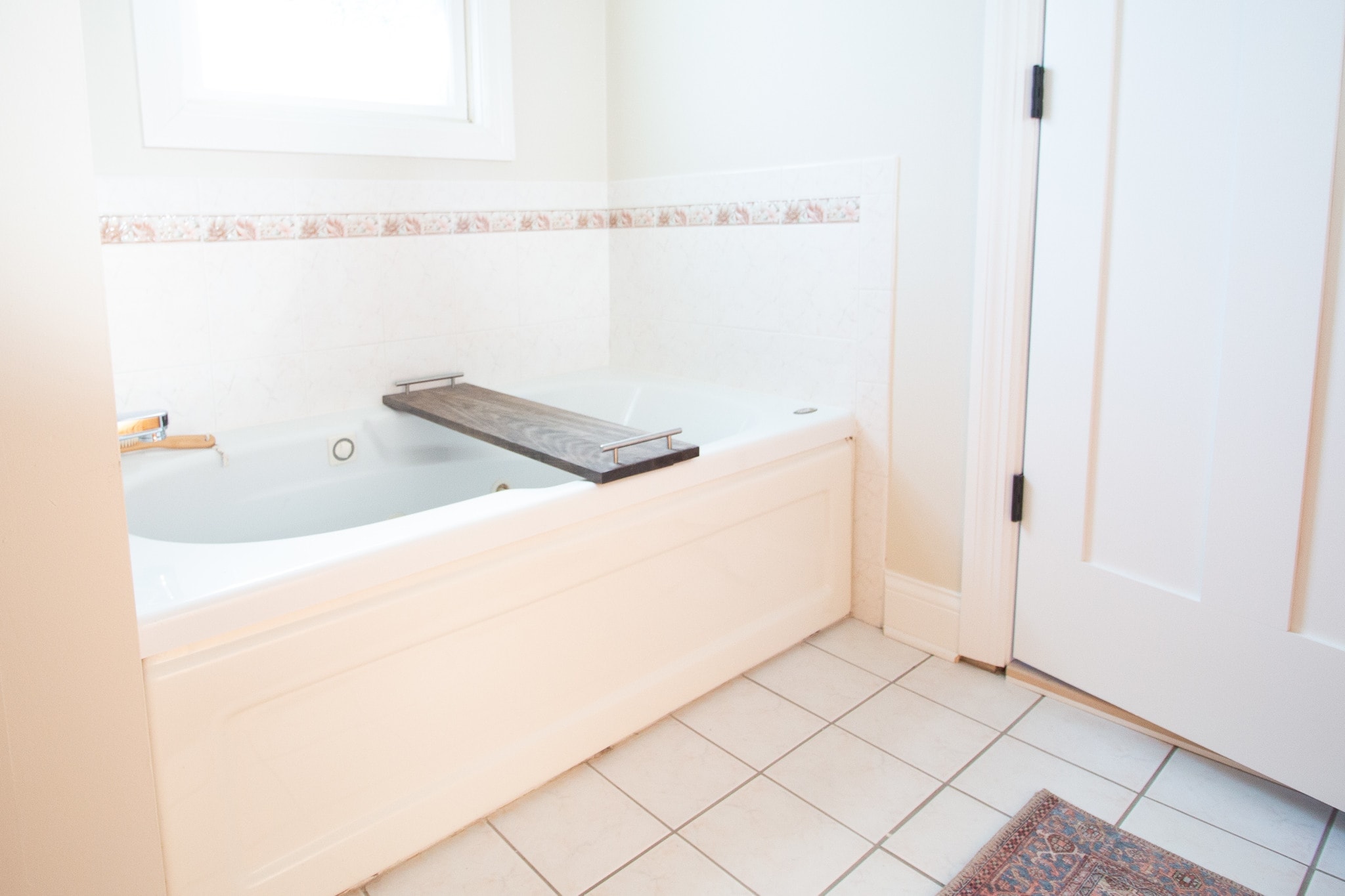 Our master bath is one of the lesser seen rooms in our house