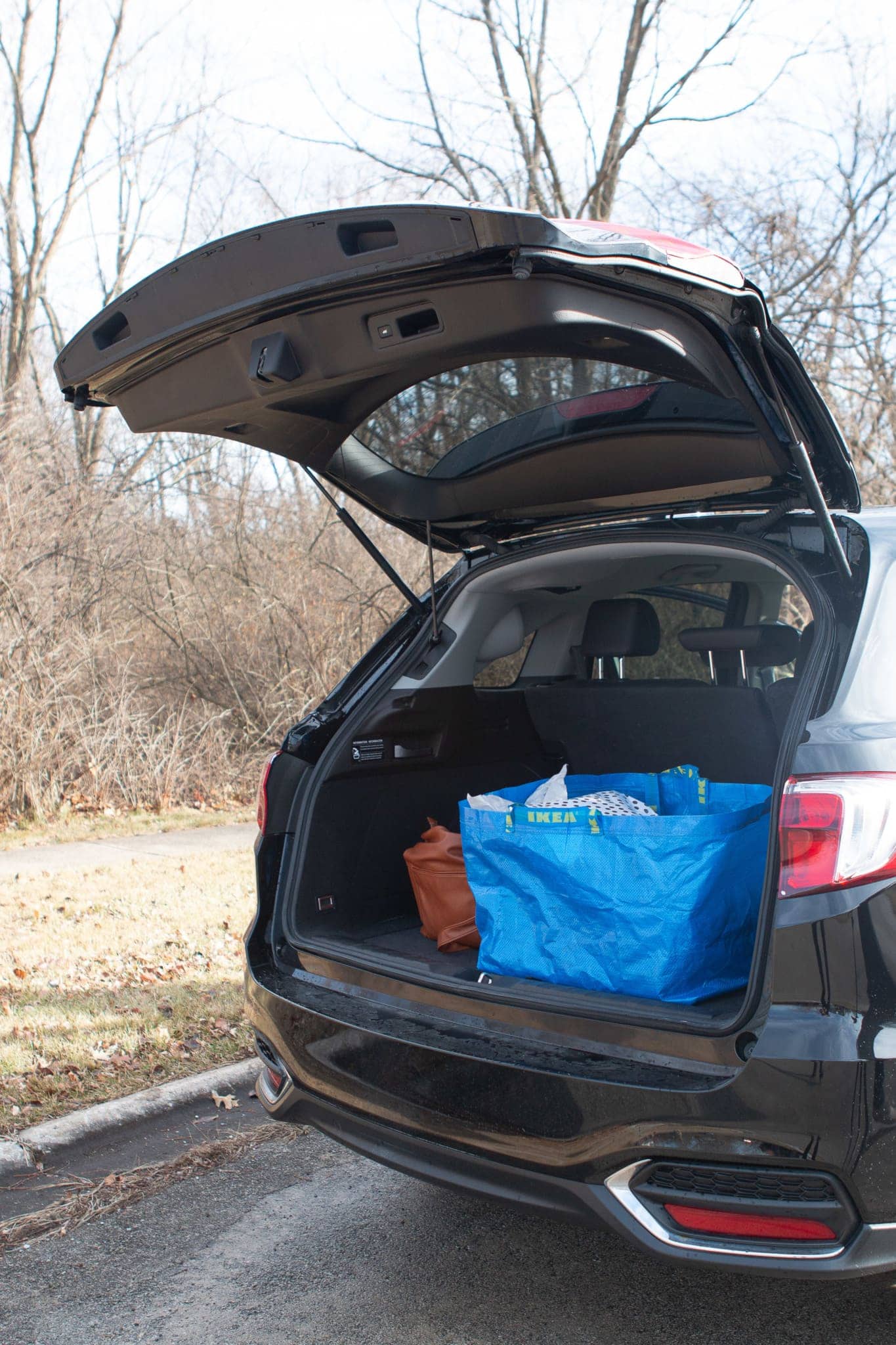 Trunk space in our Acura RDX