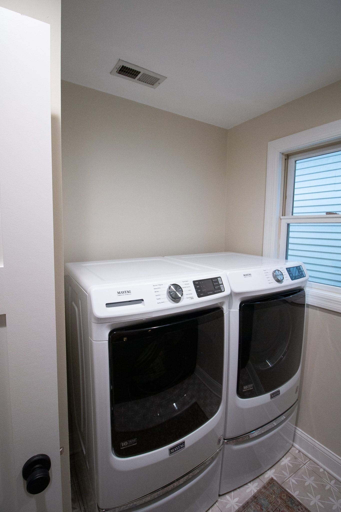 Laundry room appliances 