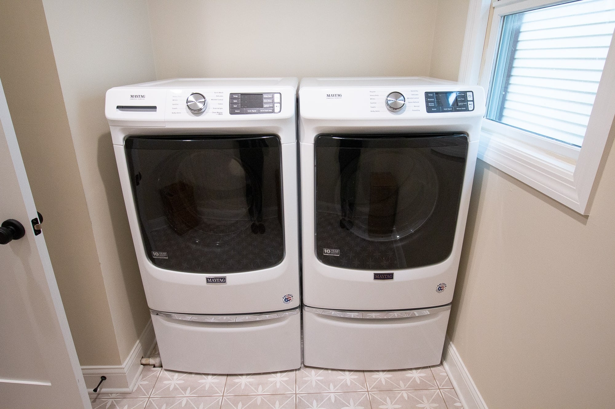 Our new washer and dryer