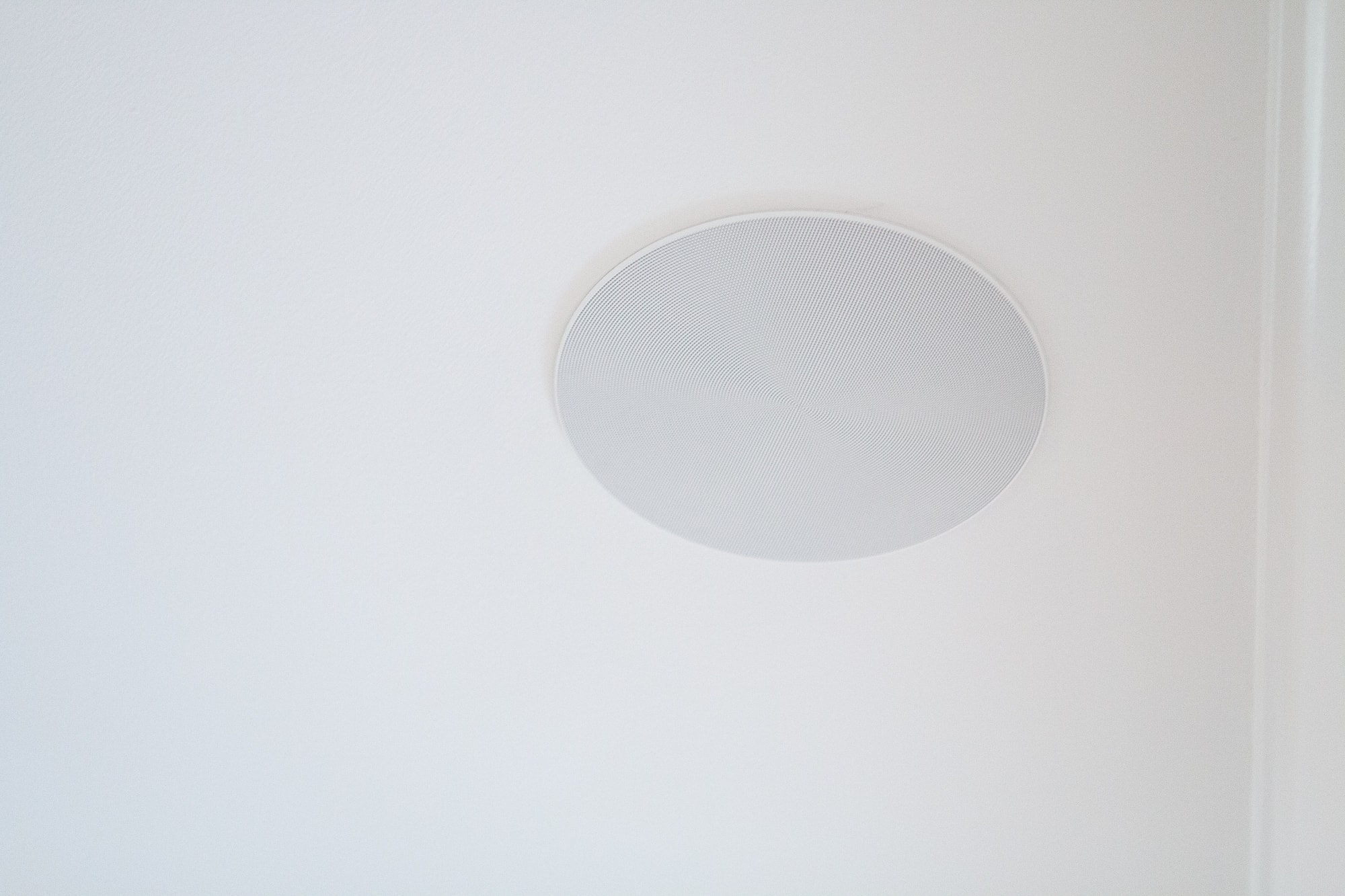 Sonos speakers in the ceiling