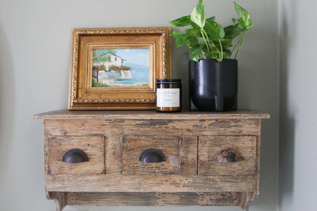 Antique shelf from The Painted Lady