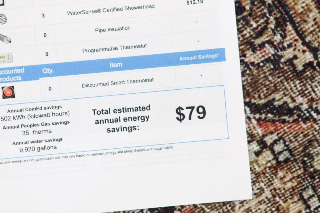 Saving $79 a year through ComEd