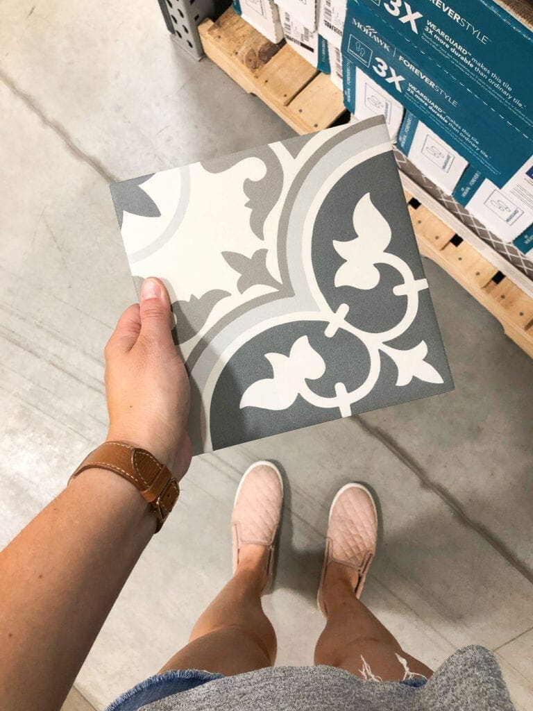 Mohawk floor tile