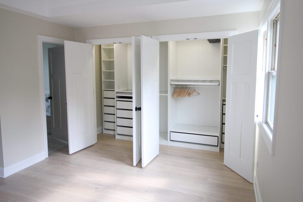 Tils to install the IKEA pax wardrobe closet in your house