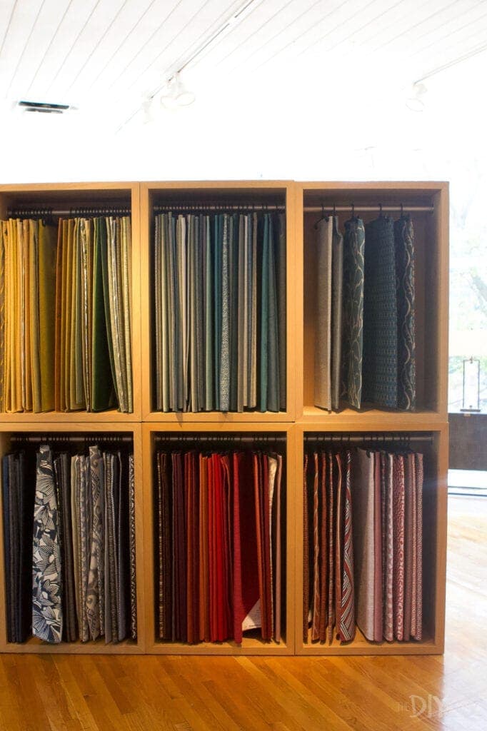 Choosing colors of fabric from crate and barrel