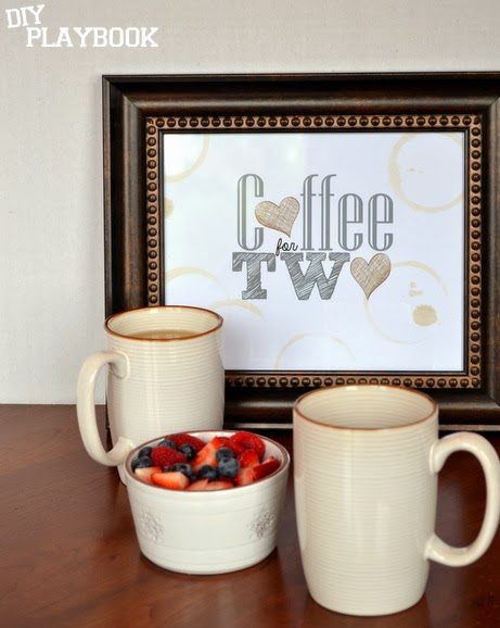 Wine and coffee decor