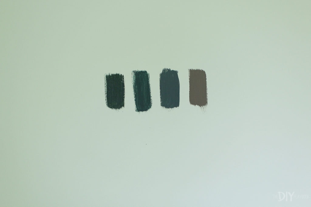 Dark green paint colors