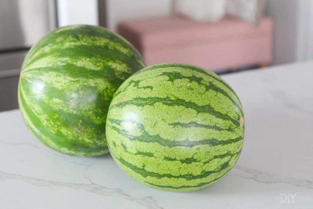 Small watermelons