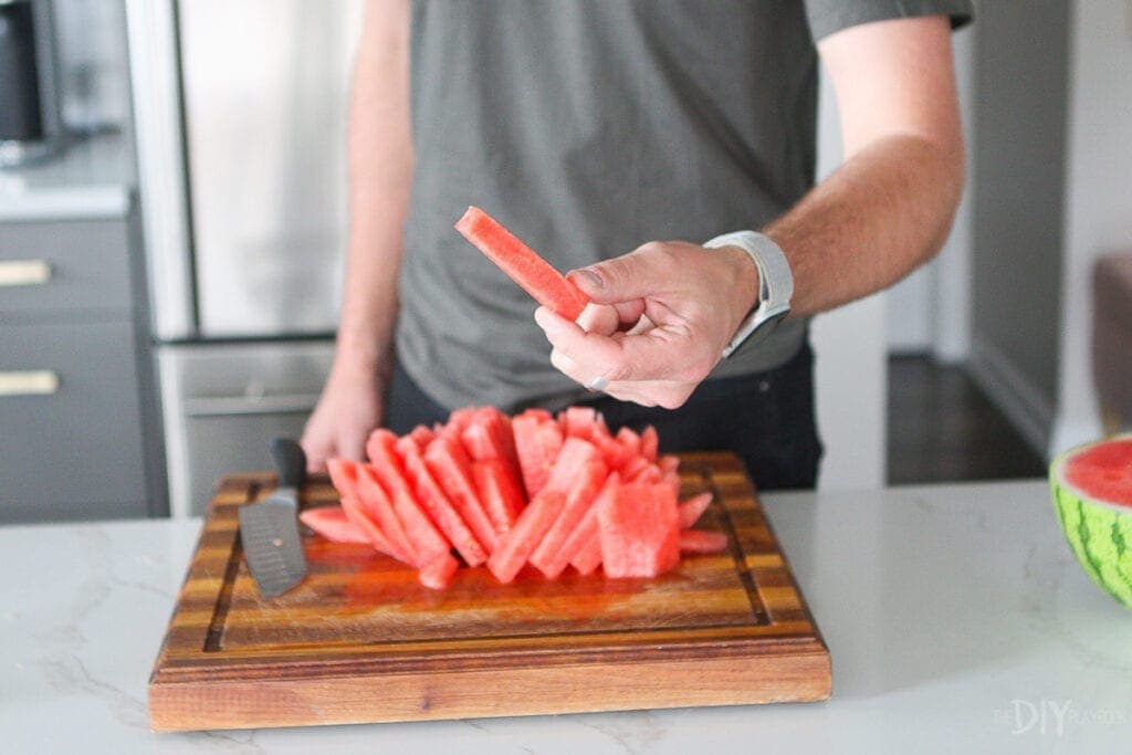 Watermelon french fries