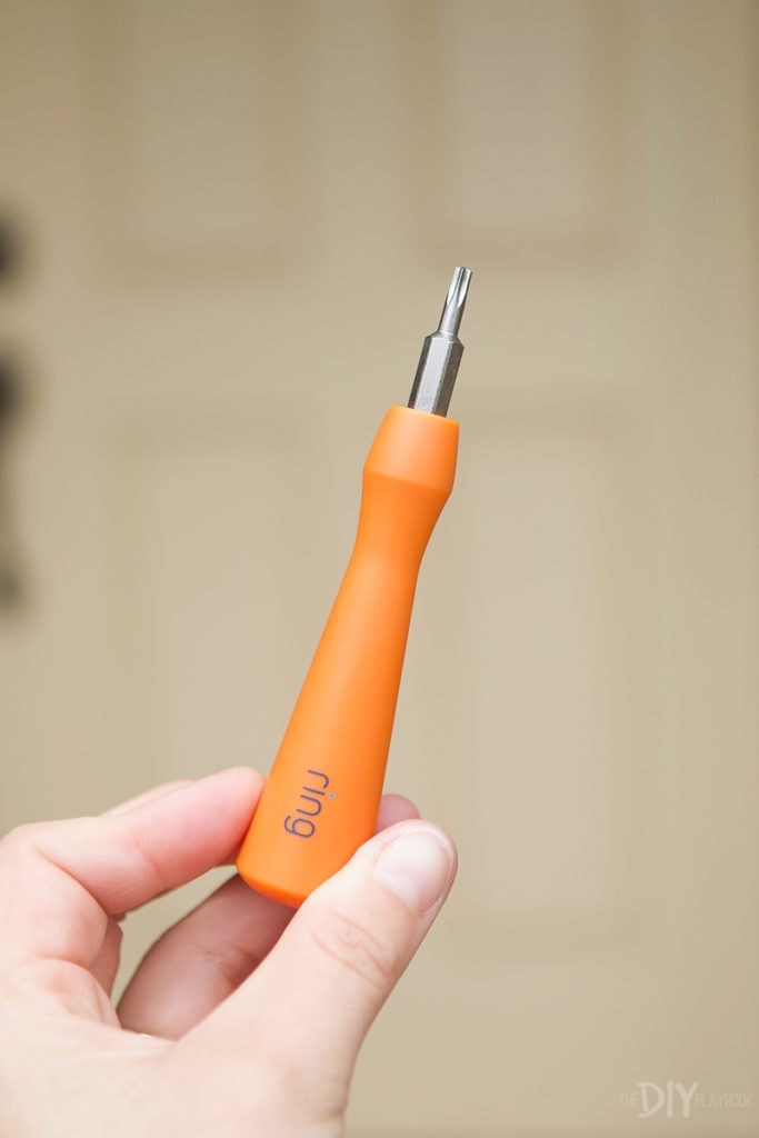 Ring doorbell screwdriver