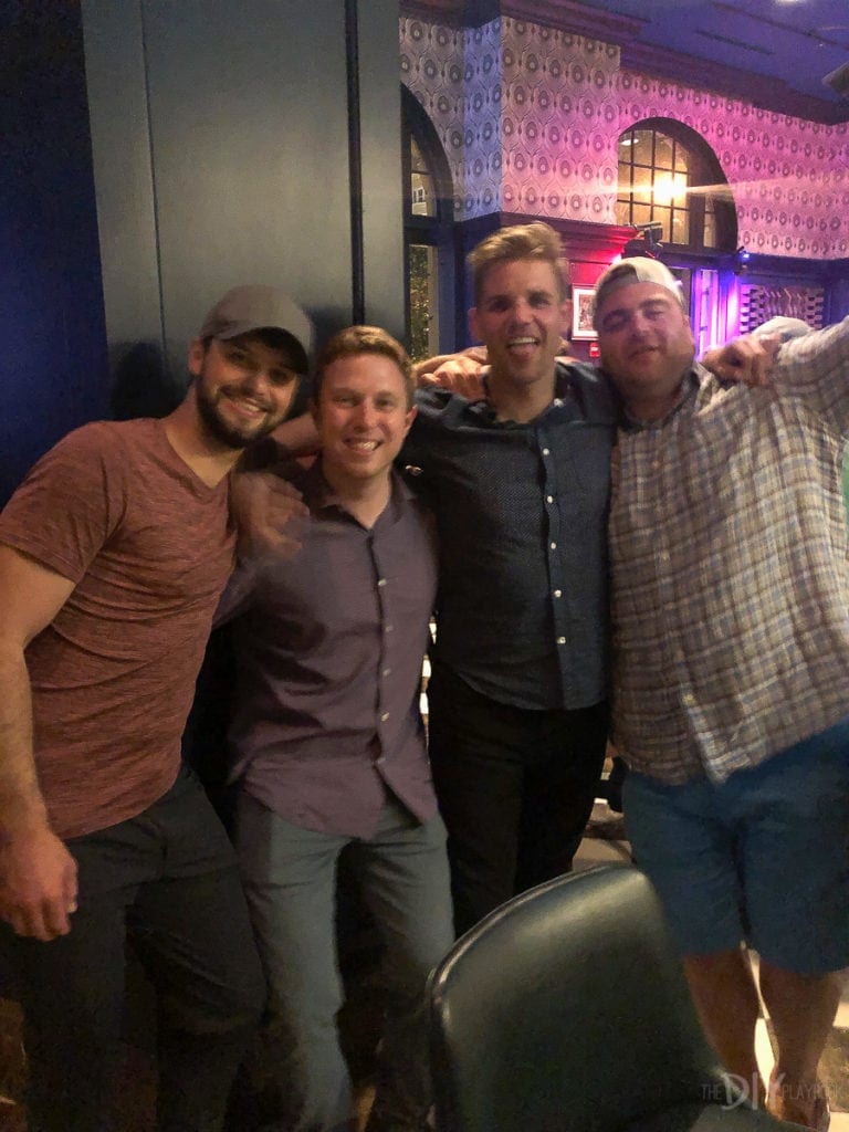 The boys at the bar