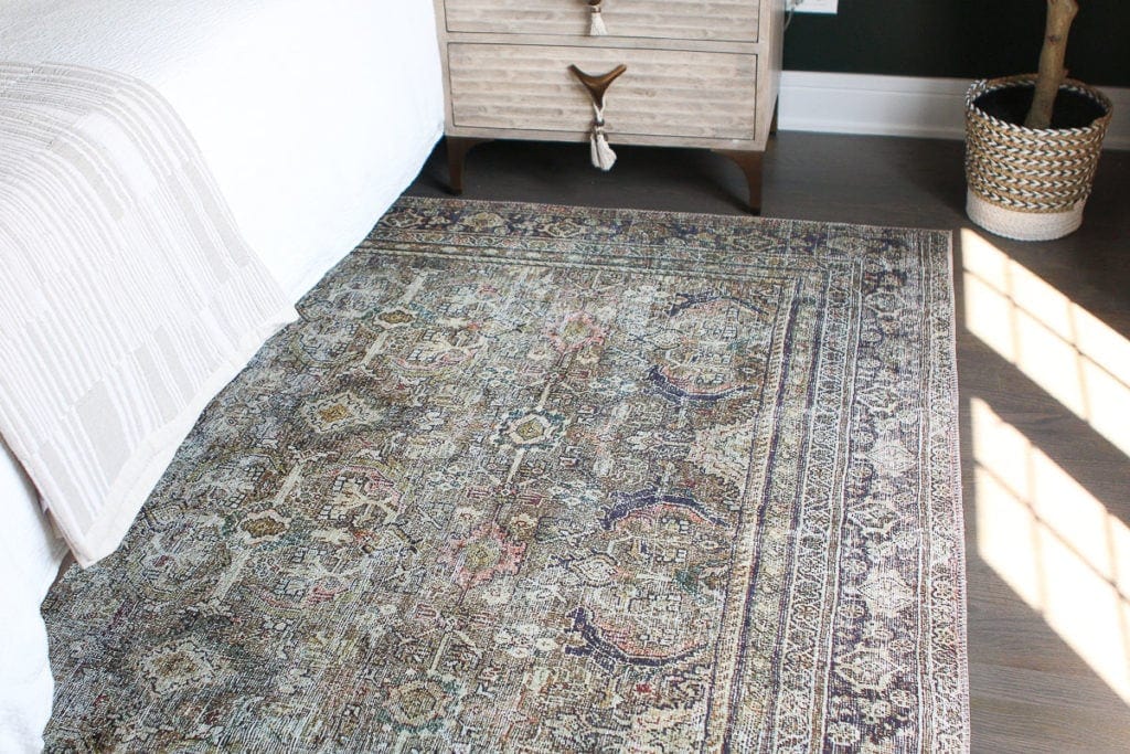 Oriental inspired rug
