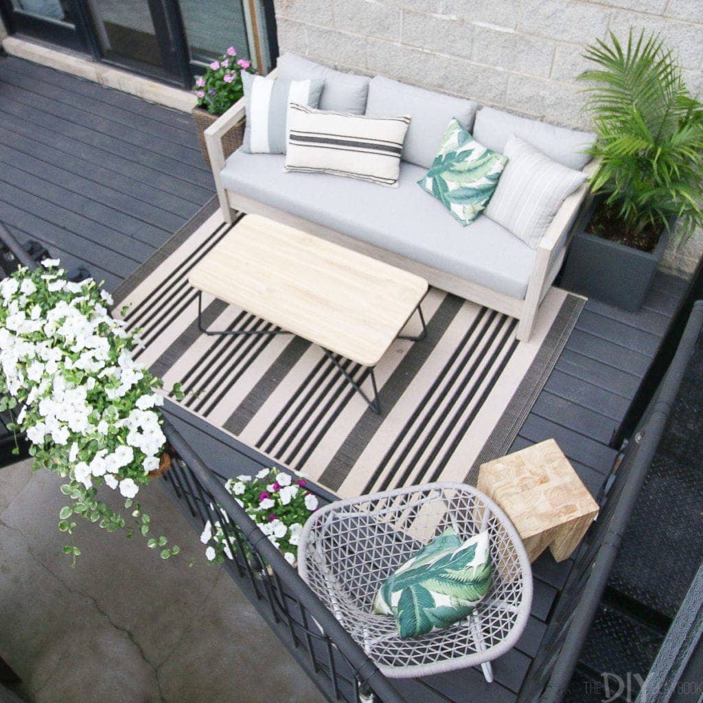Condo DIY project, maximizing balcony space