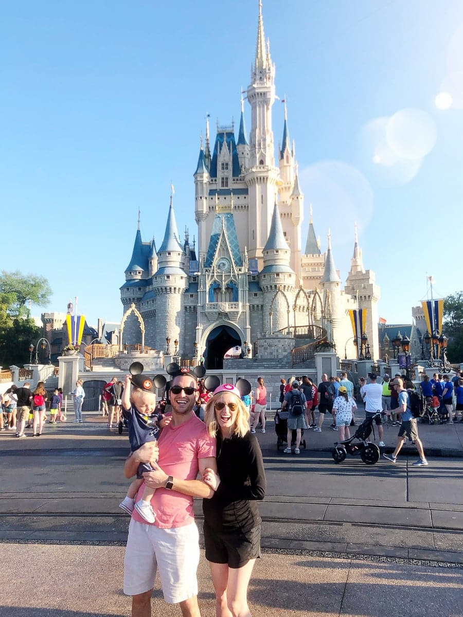 Family trip to Disney's Magic Kingdom