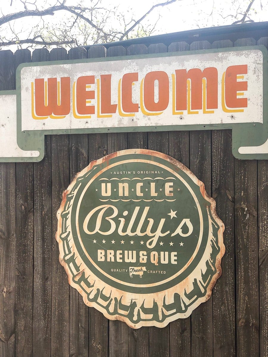 Uncle Billy's bbq in Austin
