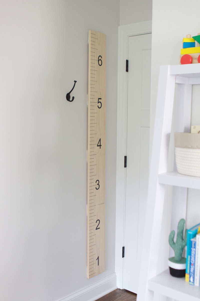 diy growth chart step by step