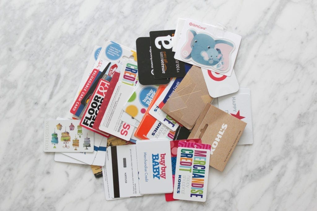 Collect gift cards to use during Frugal February 2019