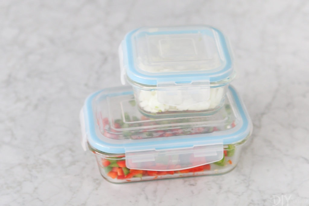 Glass tupperware containers