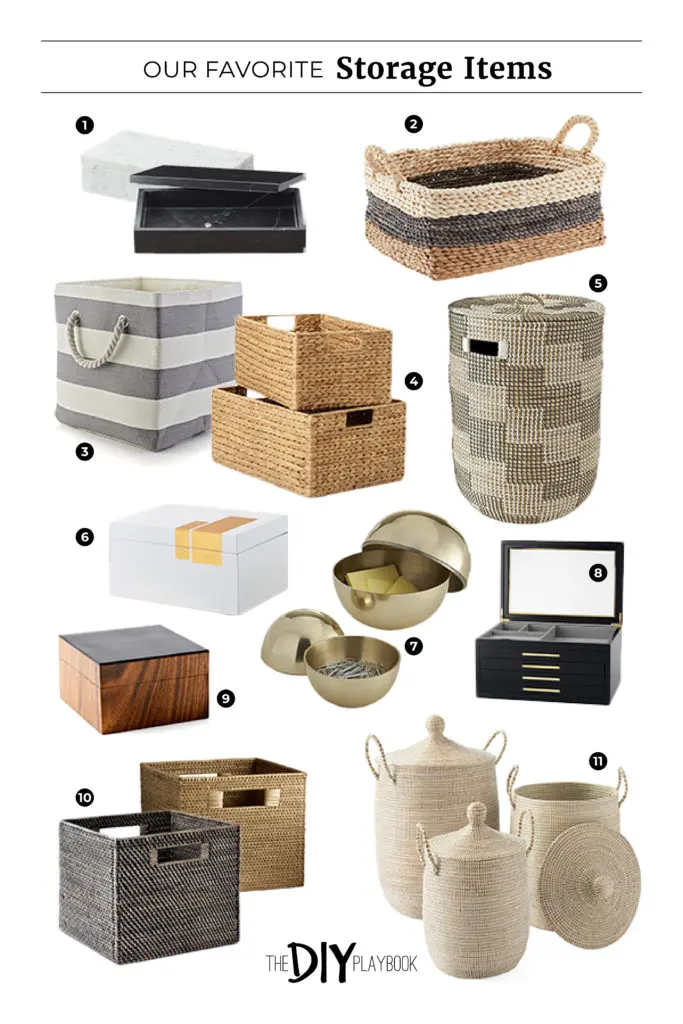 Our favorite storage baskets to get organized