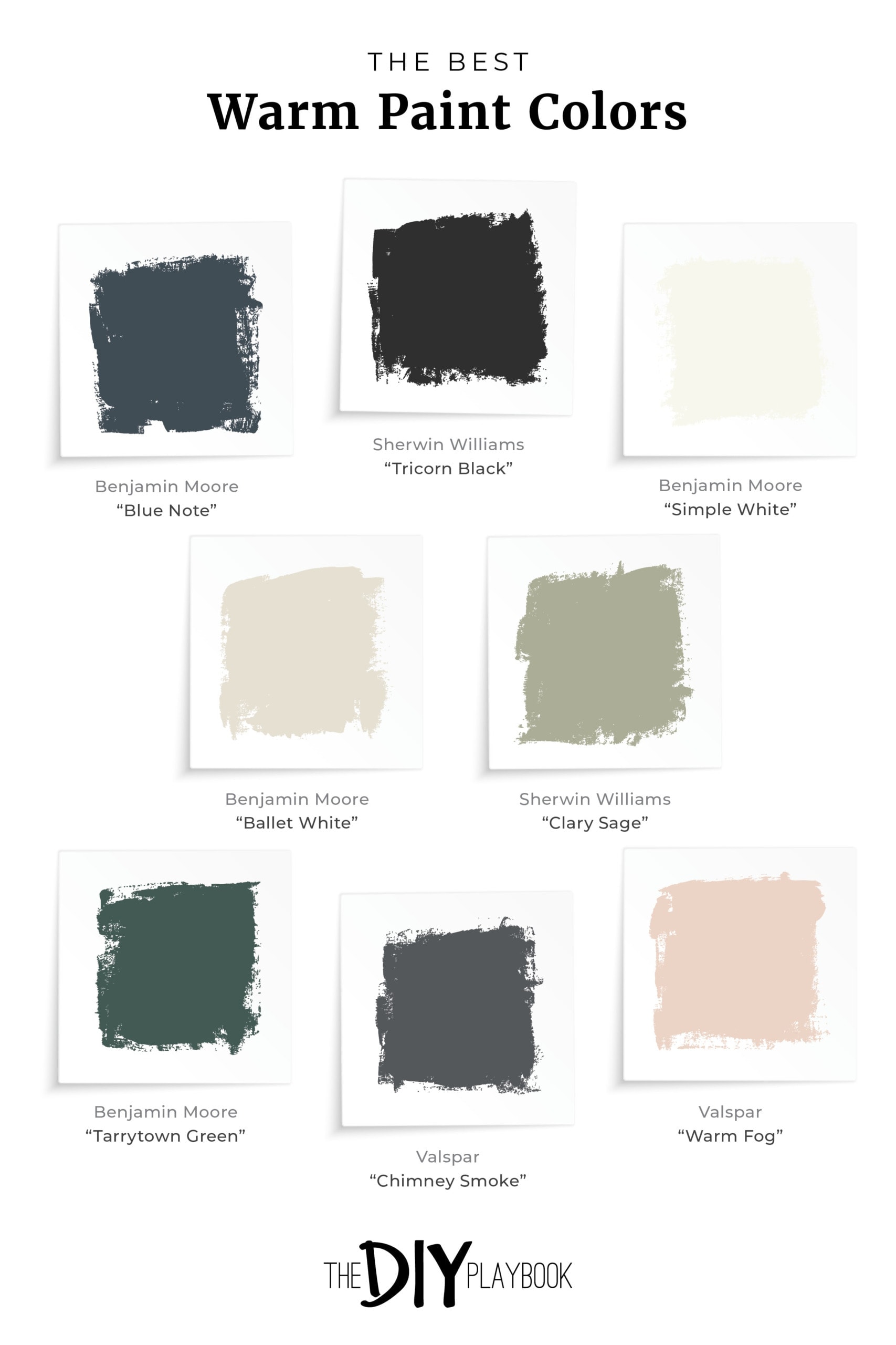 The best warm paint colors