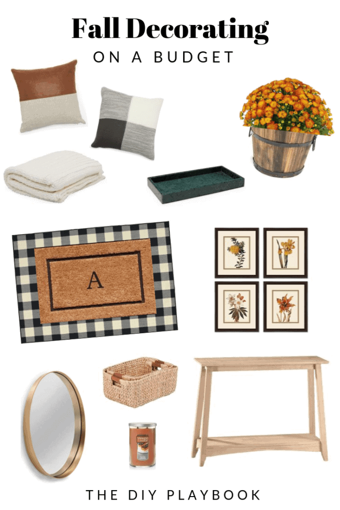 fall decorating on a budget