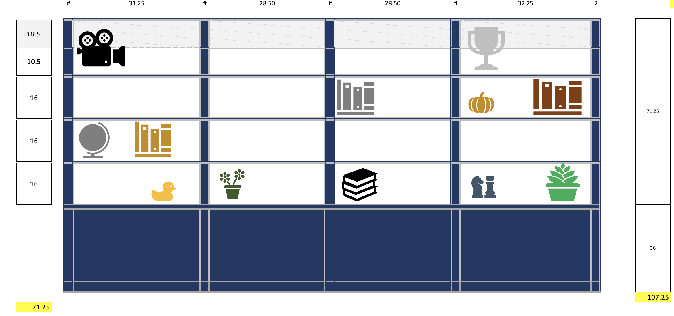 DIY built-ins plan