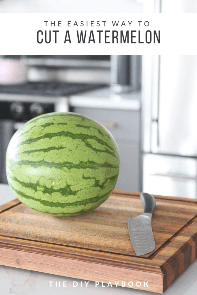 how to cut watermelon