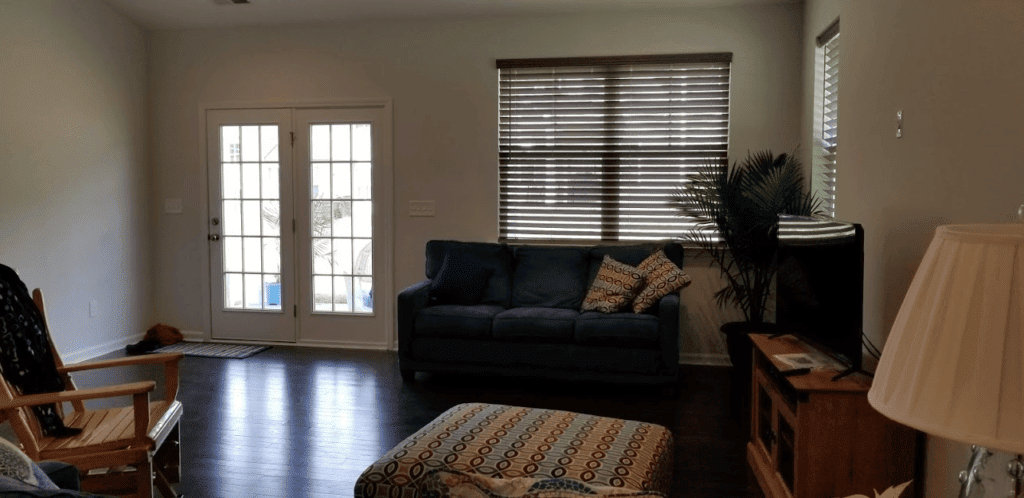 Open concept living room