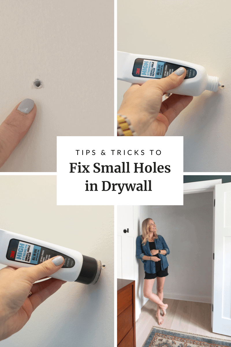 How to fix holes in drywall