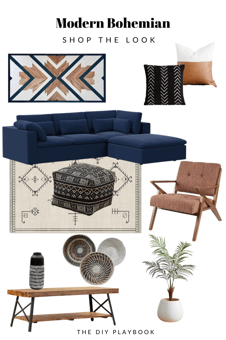 Modern Bohemian Home Tour - Shop the look