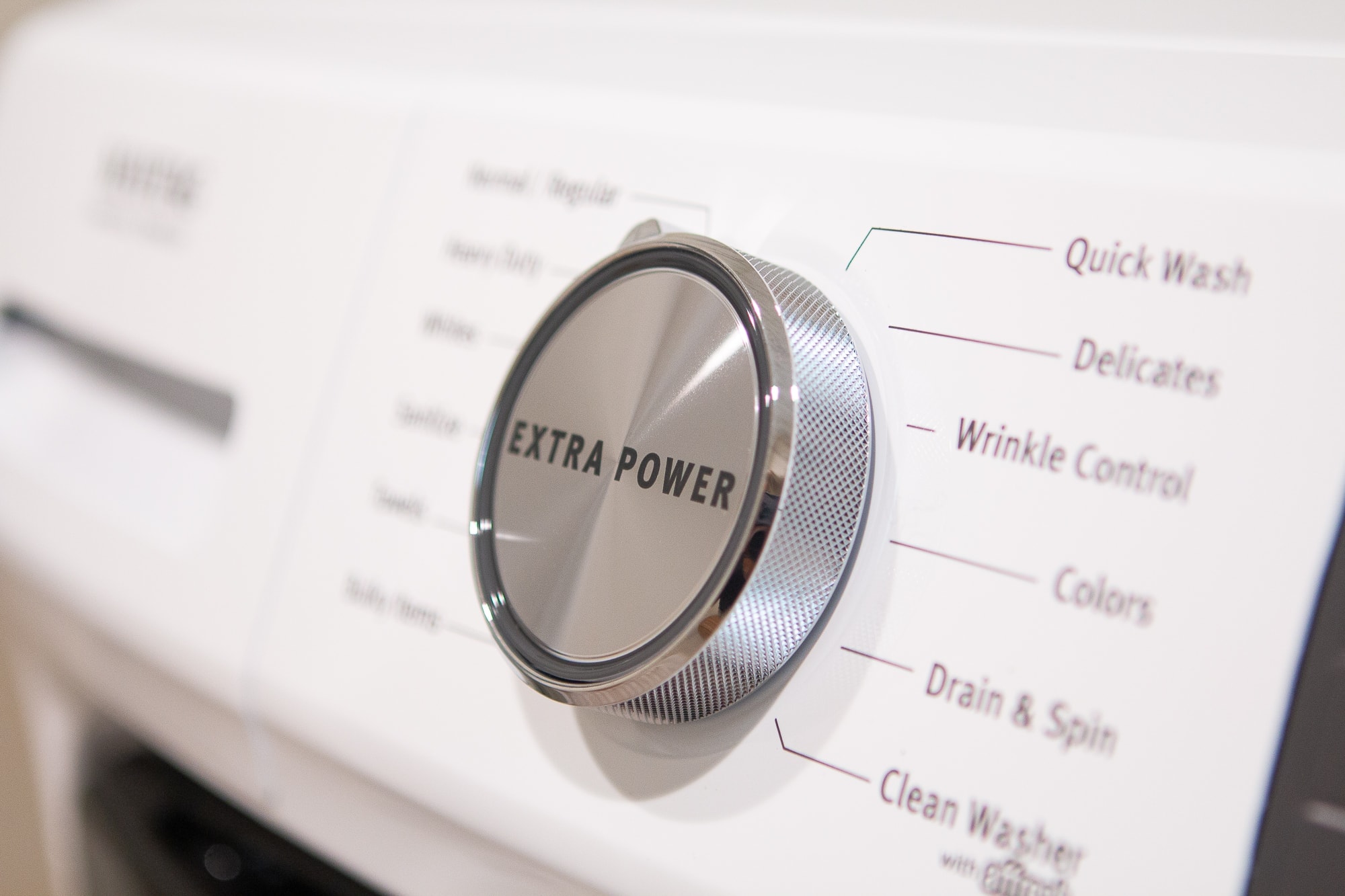 Extra power button on Maytag washer