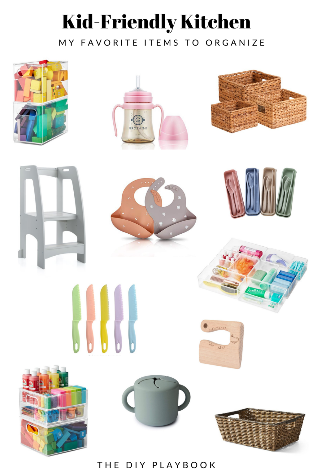 kid-friendly kitchen organization