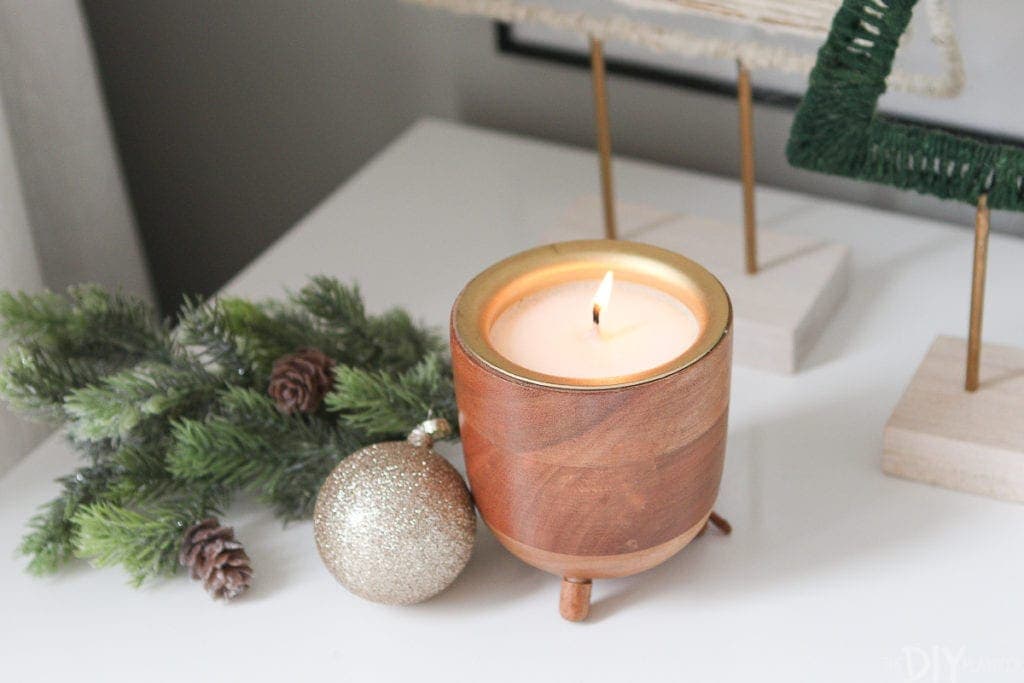 Rewined pinot noir candle from West Elm
