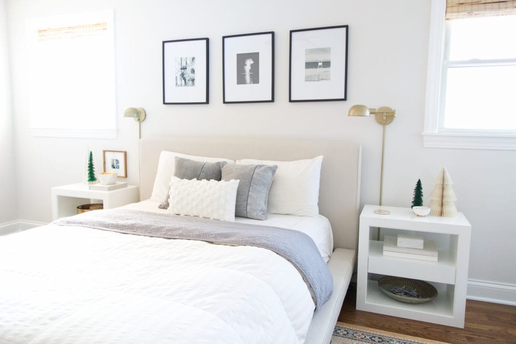 simple tips for holiday decorating in the bedroom